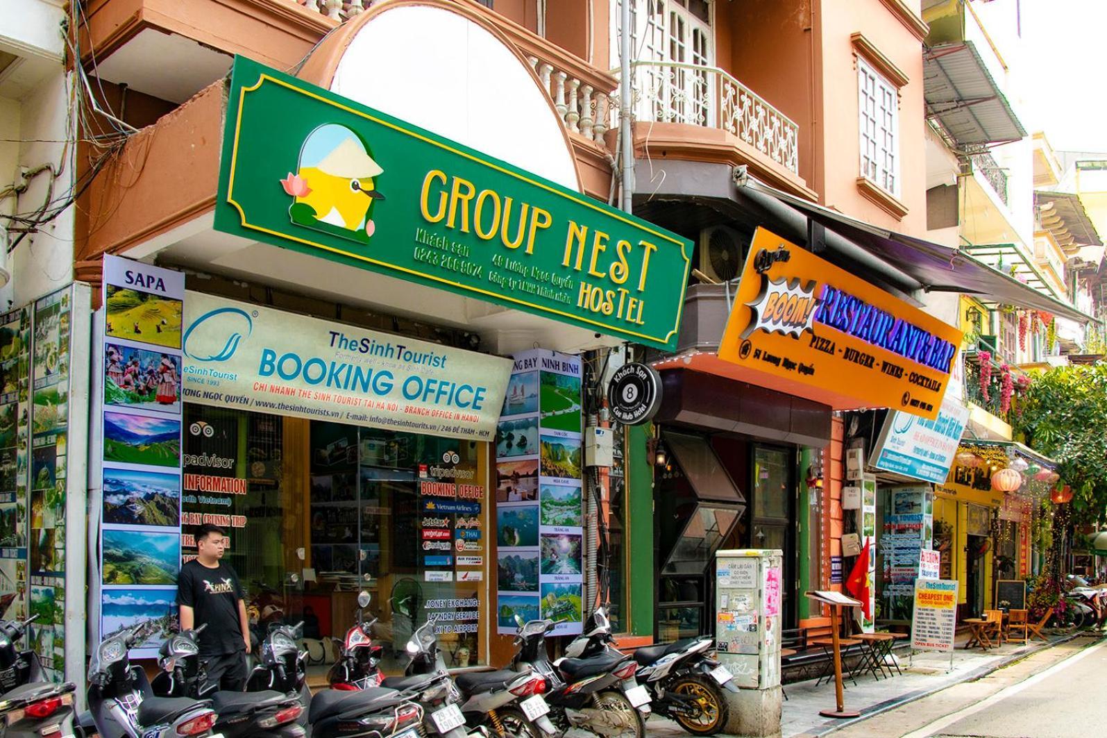 Group Nest Hotel Hanoi Bagian luar foto